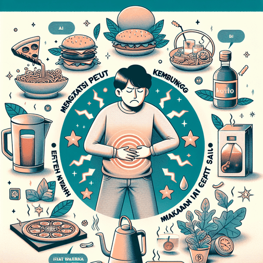 Mengatasi Perut Kembung Setelah Makan Makanan Cepat Saji